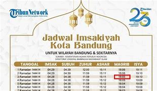 Waktu Adzan Subuh Hari Ini Bandung